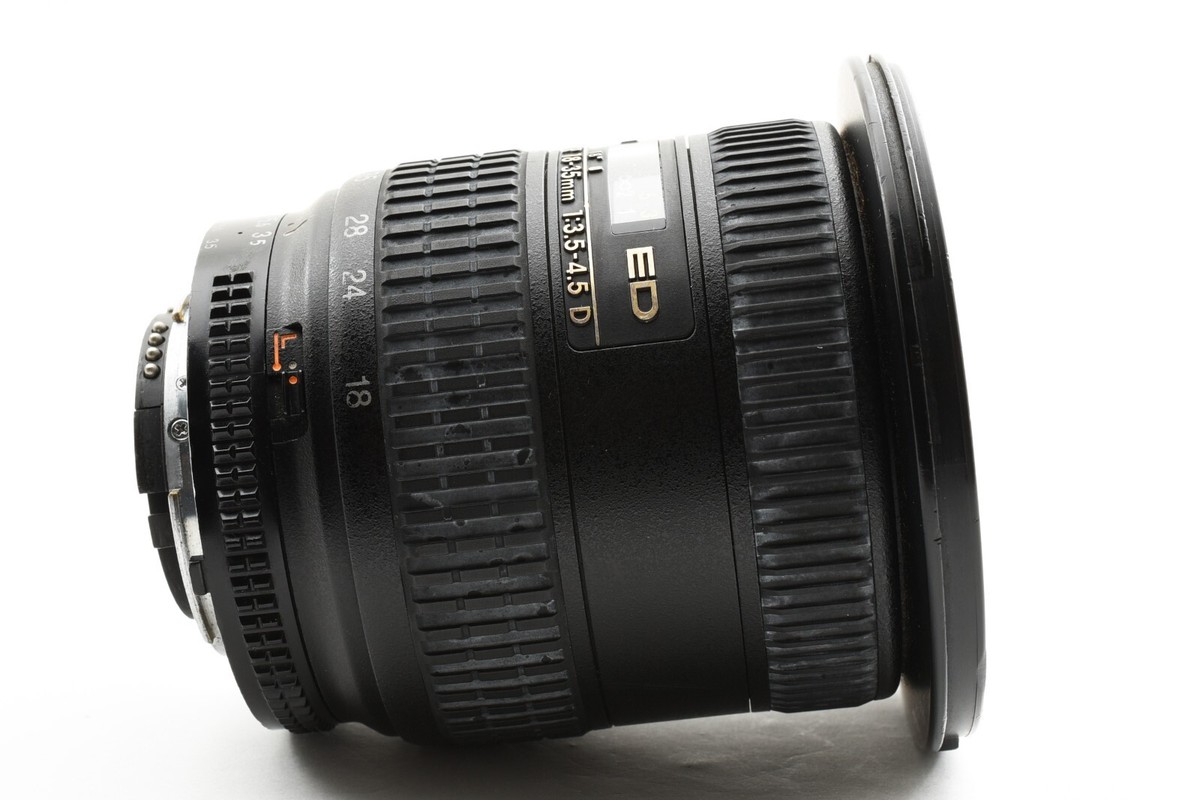 Nikon AF Nikkor 18-35mm f/3.5-4.5D ED Lens w/caps [Exc] from Japan