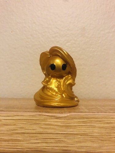 Rapunzel Ooshie Disney Princess Gold Figurine Woolworths Collectable Free Post - Picture 3 of 12