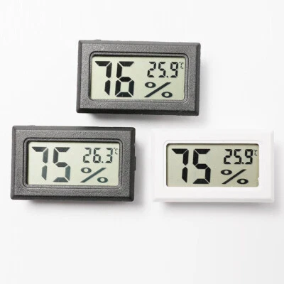 UNHO Digital Temperature Humidity Meter Sensor Thermometer Hygrometer Room Gauge LCD