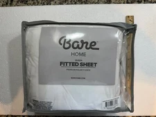 Bare Home Queen Polar Fleece Fitted Sheet Unopened