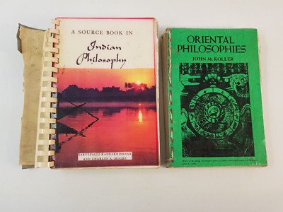 2 x Oriental & Indian Philosophy  John M Koller Rebound Study Books
