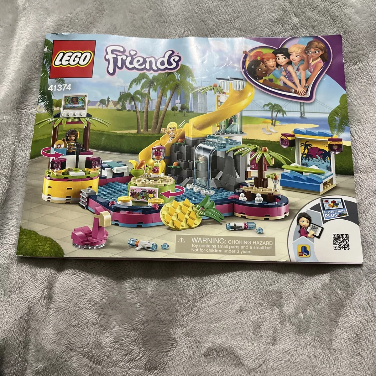 forhold forsvar mørk Lego Friends Manual Only set 41374 no bricks | eBay