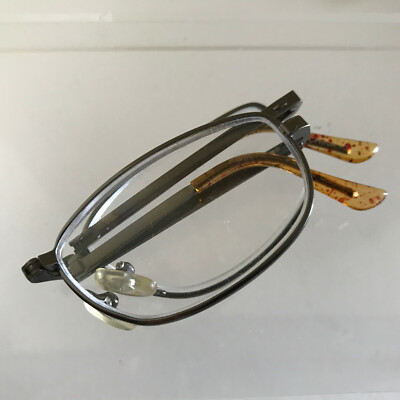 Foldable Frame Eyeglasses Adjustable Nose Pads Glasses Optical Glasses