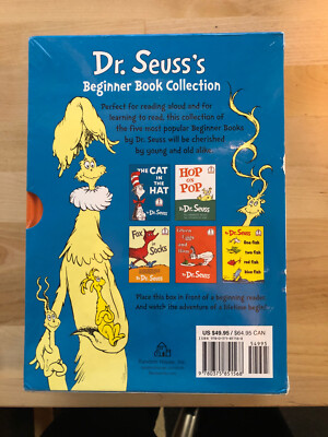 Dr. Seuss's Beginner Book Collection Boxed Set Hardcover 5 Books