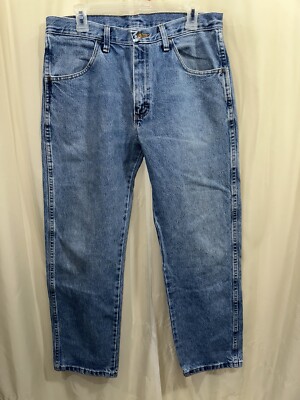 Rustler Jeans Men's Size 33 x 30 Straight Leg Regular Fit