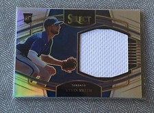2022 Select Horizontal Jumbo Swatches Holo Prizm /250 Kevin Smith Rookie RC