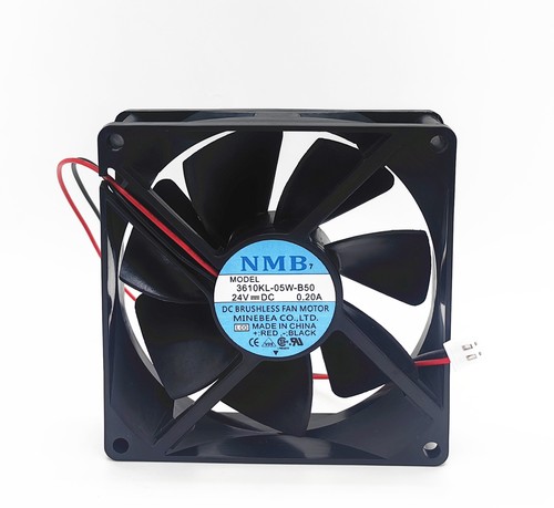 1PC 2-pin inverter industrial computer fan 3610KL-05W-B50 24V 0.20A 9025 9cm - Picture 3 of 6