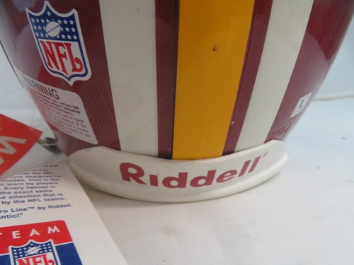 Washington Redskins Full Size Football Helm Riddell VSR4 LX Raleigh McKenzie - Bild 11 von 16