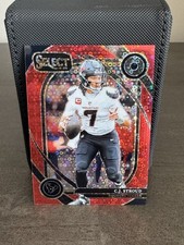 2024 Panini Select - Club Level C.J. Stroud #233 Red Disco Prizm /49