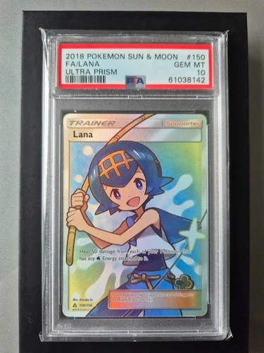 PSA 10 - SM Ultra Prism - Lana - 150/156 - Full Art Ultra Rare