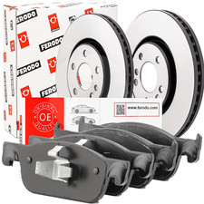 Ferodo Front Brake Discs And Pads Kit For Renault Clio IV 0.9 1.2 1.5