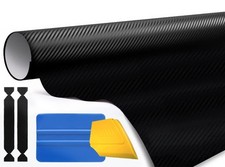 Na 3m 1080 Carbon Fibre Black Air-release Vinyl Wrap Roll Including Toolkit ...