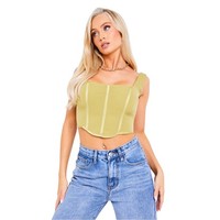 Missy Empire - Korsett Top FüR Damen (GT24186)