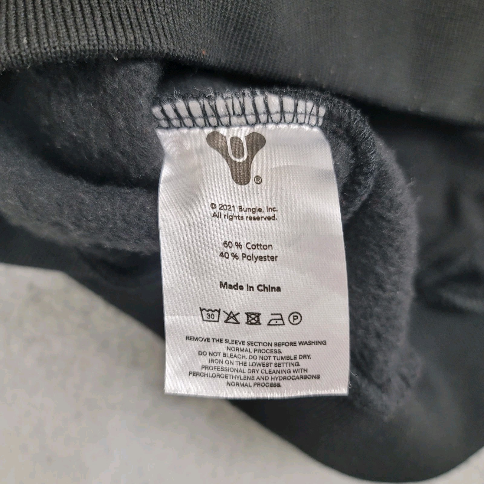 Bungie Destiny 2 Daybreak Expunge Tech Hoodie Unisex Med Rewards Zip Off Sleeves