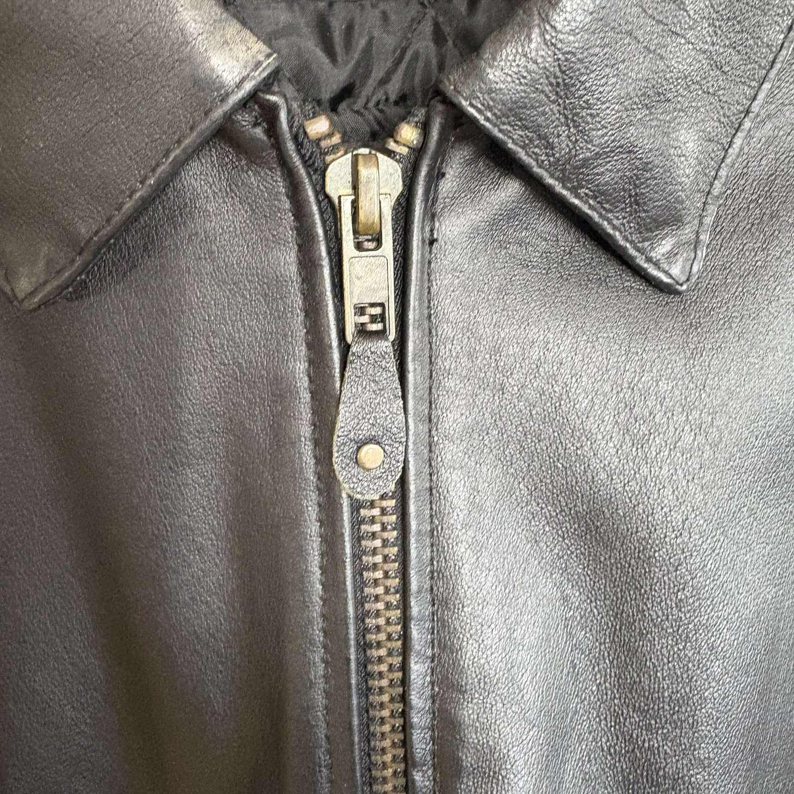 USA Bikers Dream Apparel size XXXL Women Black Leather Fringe Biker Jacket