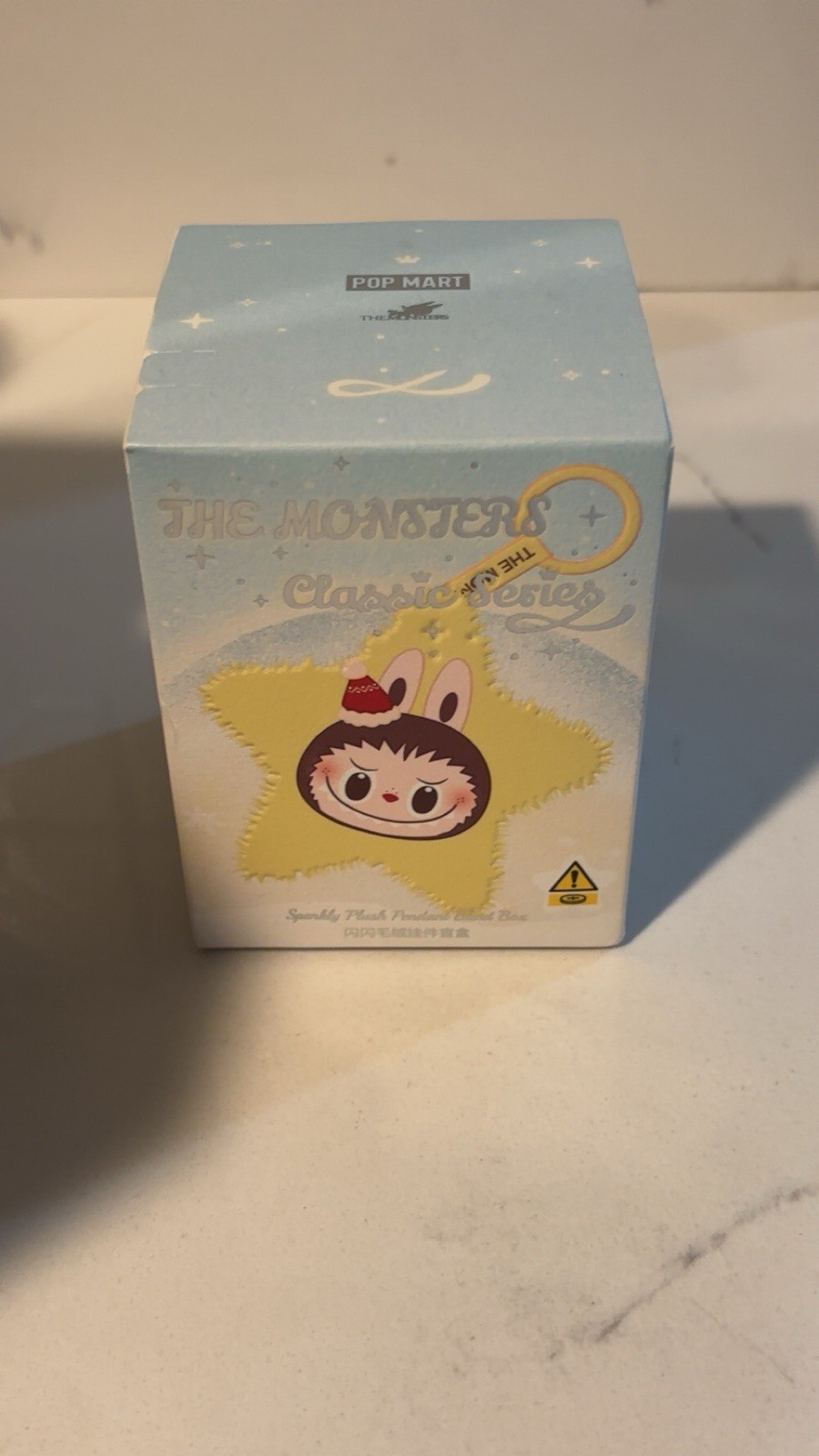 POP MART the Monsters Classic Series Sparkly Plush Pendant Blind Box
