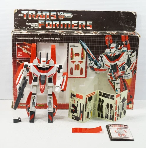 Transformers G1 Jetfire Complete In Box 1985 Hasbro Vintage