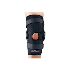 Donjoy Deluxe Hinged Knee Wrap Drytex Sleeve Open Popliteal X-Large 