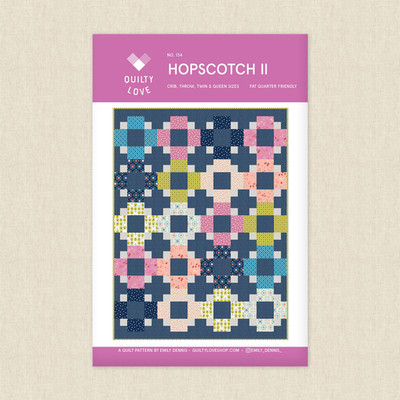 Hopscotch II (QL 134) | Quilty Love | Sewing Pattern