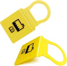 2 Pack Engine Coolant Reservoir Cap, Yellow C...