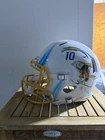 Justin Herbert Autographed Hand Painted Los Angeles Chargers Helmet Fanatics