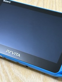 Near Mint PlayStation PS Vita Slim 2000 Blue Console Japan