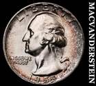 1955 Silver Washington Quarter - Choice Gem Brilliant Unc  Lustrous  #i6466