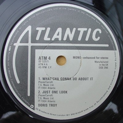 Doris Troy / Sharon Tandy - What'cha Gonna Do About It / Just One Look / Hold On