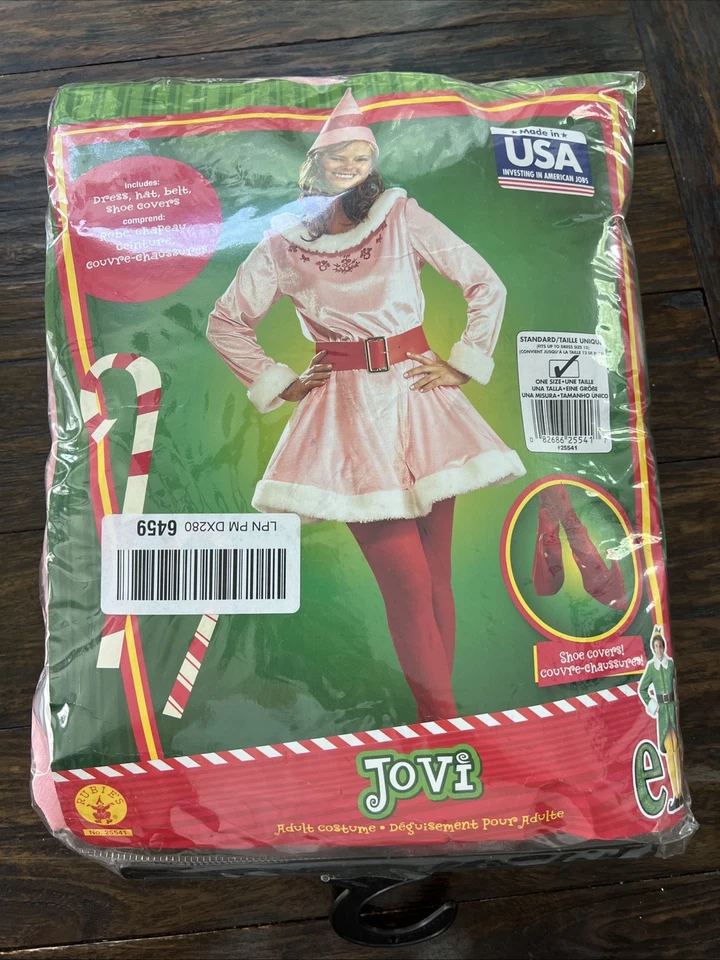 Disfraz Jovi Elf para mujer/talla estándar/hecho en EE. UU. Foto 2 de 4