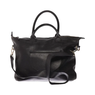 Massimo Dutti, Umhängetasche, Damen, Leder, Schwarz, Einfarbig, 33, 13 #iCY - Bild 1 von 4
