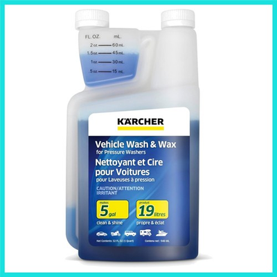 #ad #ad Kärcher Vehicle Wash and Wax Pressure Washer Detergent Cleans Cars Bikes ... $18.95