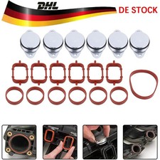 Drallklappen Ansaugbr�cken Dichtungssatz 6x32 mm f�r BMW 3ER E46 E90 E39 E60 X3