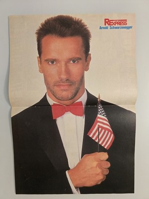 Arnold Schwarzenegger - Very rare poster from Austria 1988