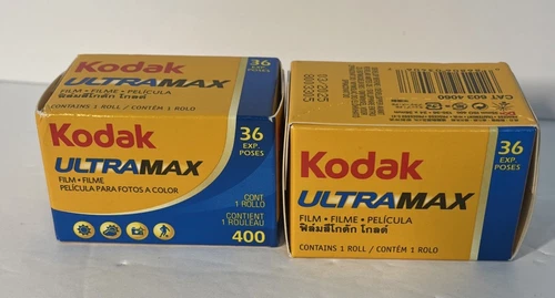 Kodak UltraMax 400 Color Negative 35mm Film - 2 Rolls, 72 Exposures - Exp 3/25