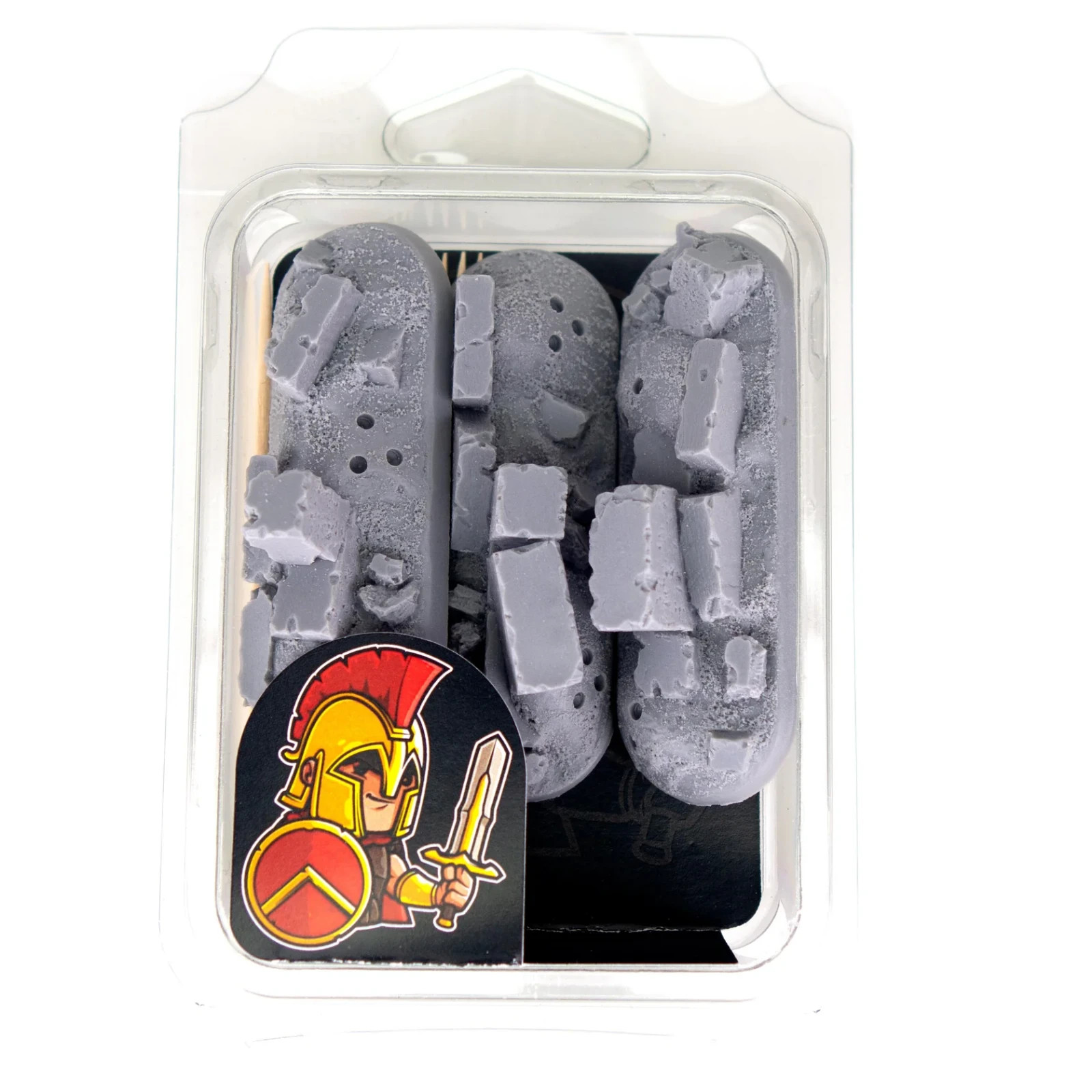Stone Ruins Scatter Scenery Spike Barricade (A) - Scenery & Terrain Legend Games