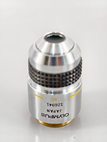 Olympus SPlan PL 10x 0,30 160/0,17 Mikroskop Objektiv Phasenkontrast - Bild 2 von 3