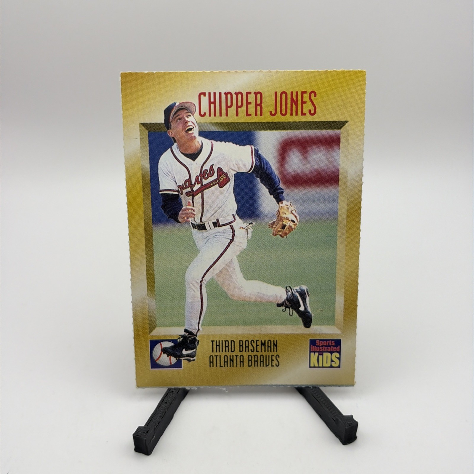 Chipper Jones 1996 Sports Illustrated for Kids #447 Atlanta Braves FREE SHIP