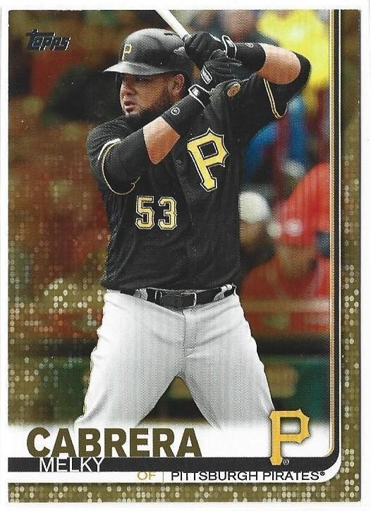 Melky Cabrera 2019 Topps Update Gold 377/2019