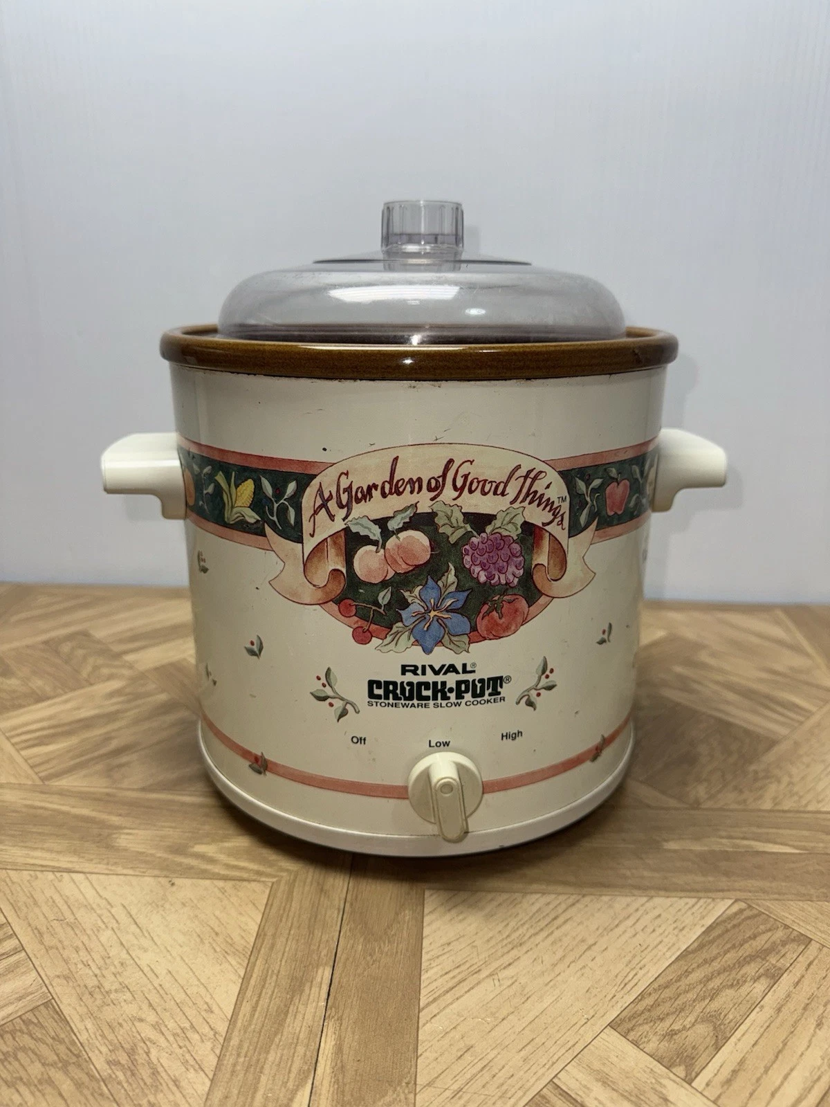 Rival Crock-Pot 3100/2 Slow Cooker VTG A Garden of Good Things