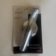 Delta Faucet U4993-PK Delta Faucet Chrome 6 Inch Shower Arm and Flange