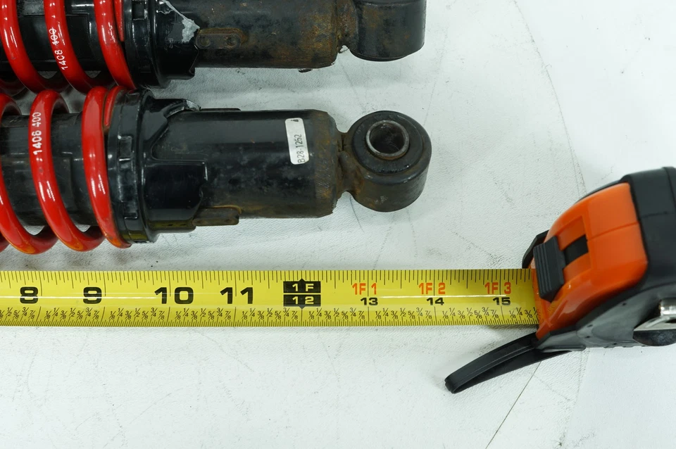 07 Amortiguadores Harley Dyna Super Glide LH RH Burly Stiletto B28-1252 13,5" Foto 3 de 4