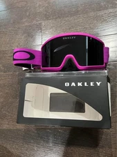 OAKLEY Target Line S Snow Goggles - dark grey - Ultra Purple, New
