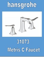 hansgrohe 31073001 Metris 1.2 GPM Widespread ...