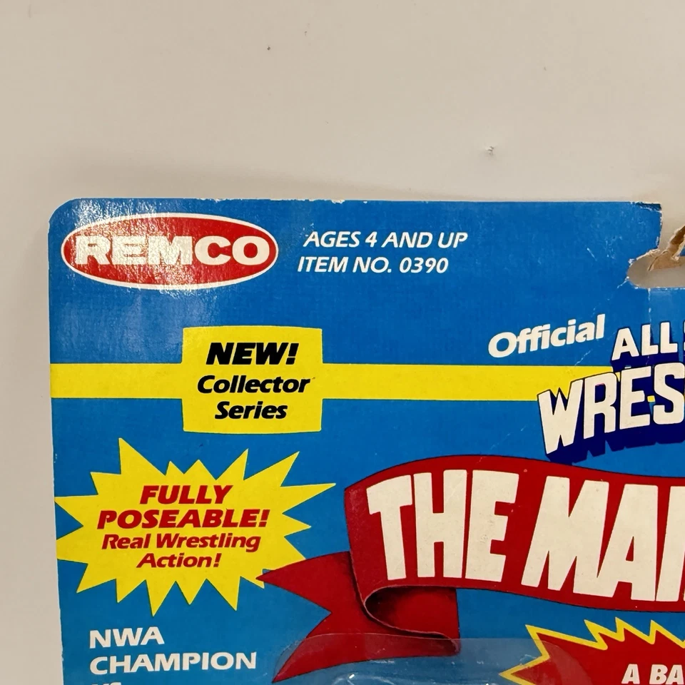 RICK MARTEL BARON VON RASCHKE AWA NWA Wrestlers Remco MOC ERROR no claw hand - Image 2 of 4