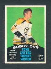 1970 O-Pee-Chee #252 Bobby Orr (Conn Smythe winner) - Near Mint Condition