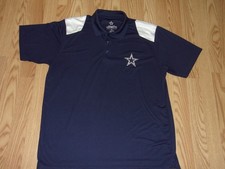 Dallas Cowboys Football Mens XL Short Sleeve Polo Shirt Excellent