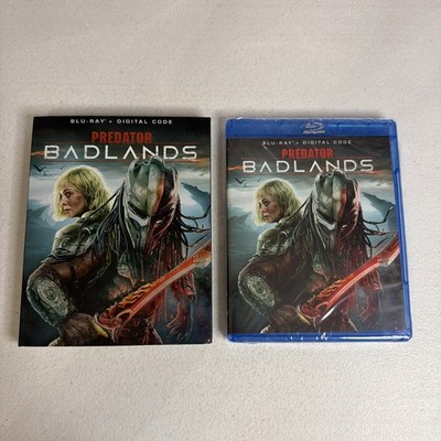 Predator Badlands Blu-ray w/ Limited Edition Embossed Slipcover NO DIGITAL