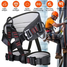 Half Body Safety Harness Climbing Fall Protection Harness Padding on Waist Leg