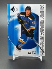 2024-25 SP Rookie Authentics Blue #118 ZACH DEAN St. Louis Blues RC