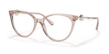 Versace VE3298B 5339 55mm Eyeglass Frame Transparent Pink w/Demo Lens